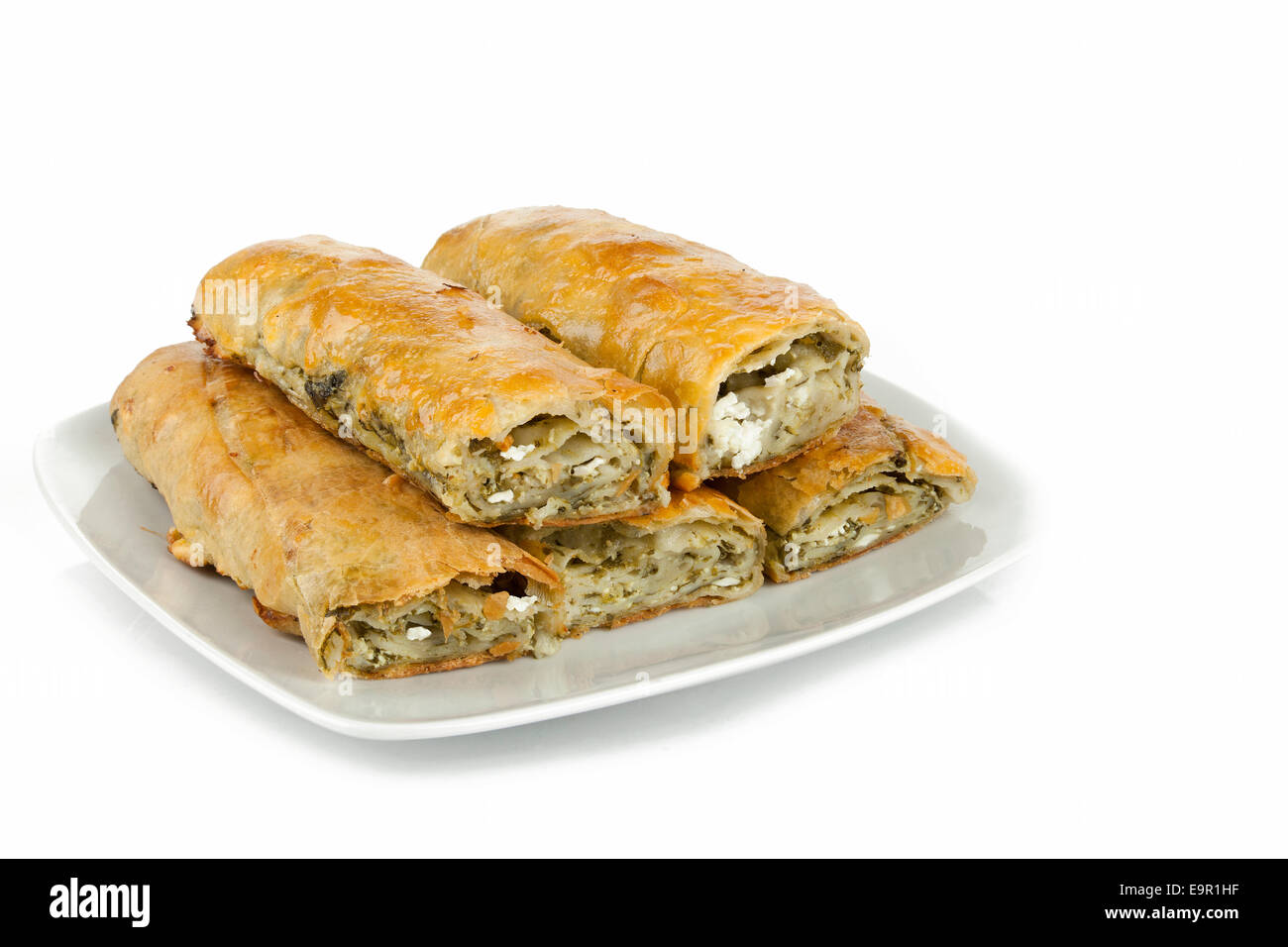 Gâteau au fromage sur la plaque de Pentecôte Banque D'Images