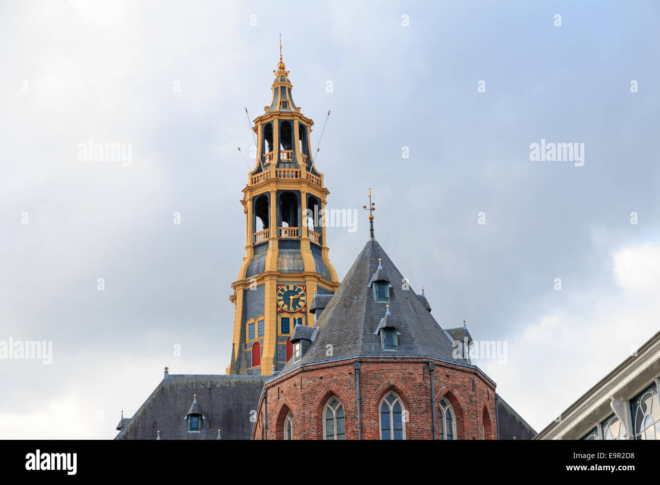 Clocher de l'église de Der Aa-kerk ou A-kerk à Groningen, Pays-Bas Banque D'Images