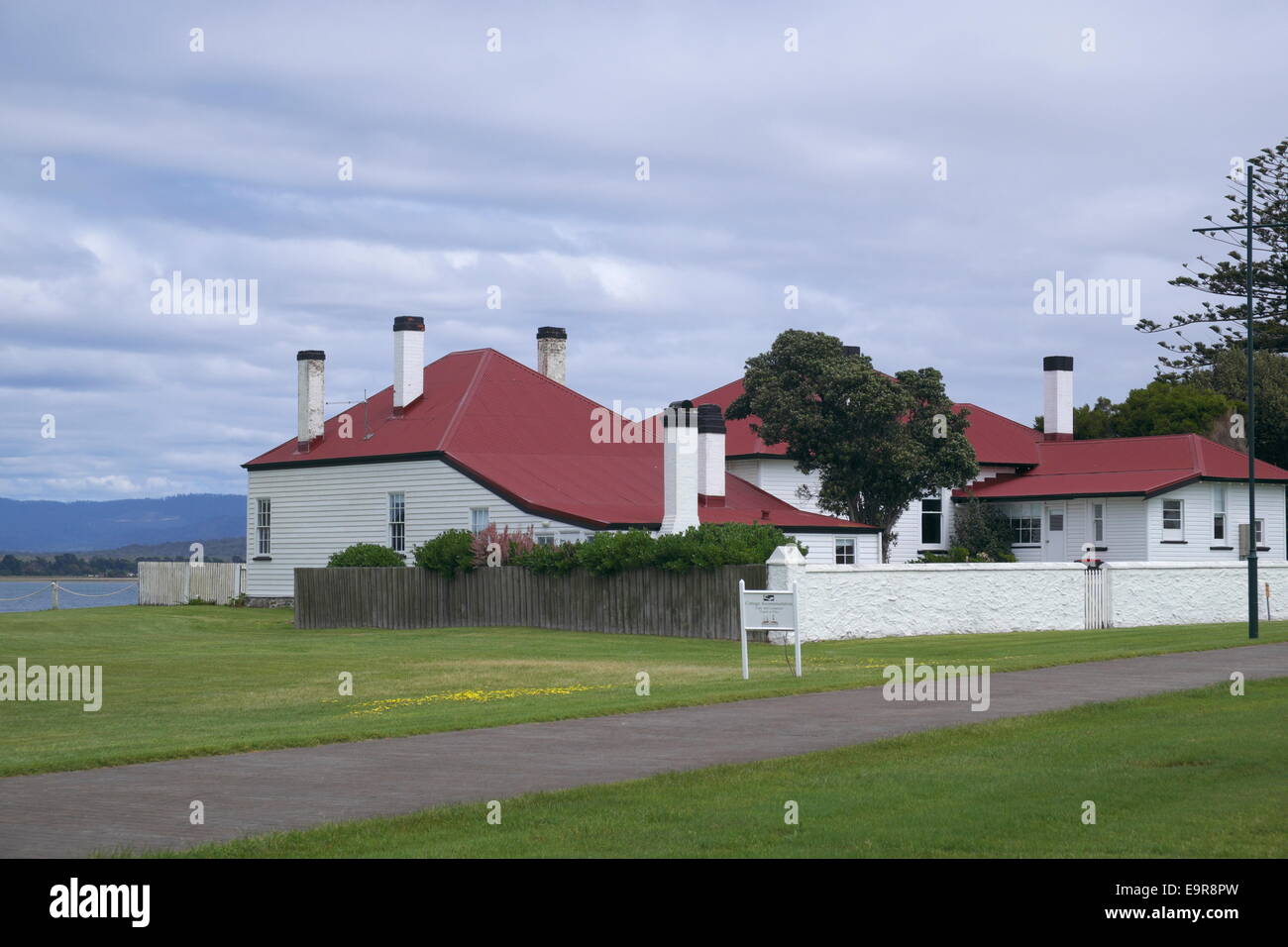 La station pilote et musée maritime de basse tête dans le nord-est de la Tasmanie en Australie. Banque D'Images