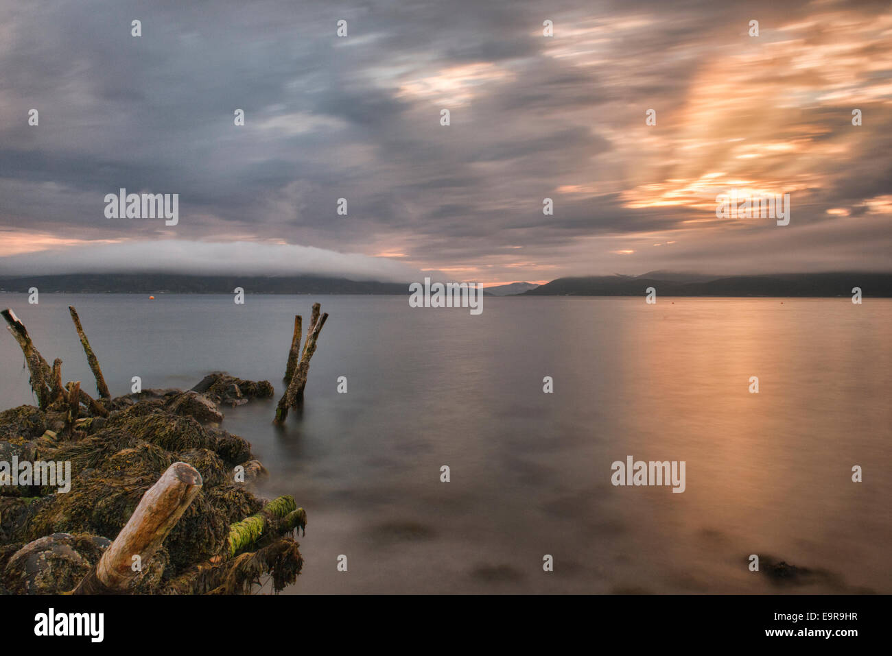 10 Filtre à densité neutre et arrêter le soleil de minuit, Tromso, Norvège  Photo Stock - Alamy