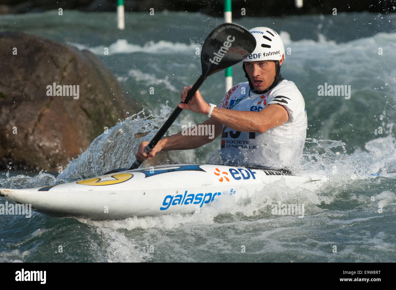 pau bearn championnat du monde de canoë kayak Banque D'Images