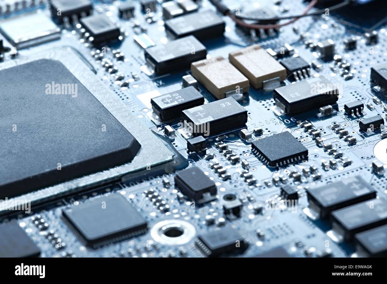 Carte de circuit imprimé Banque D'Images