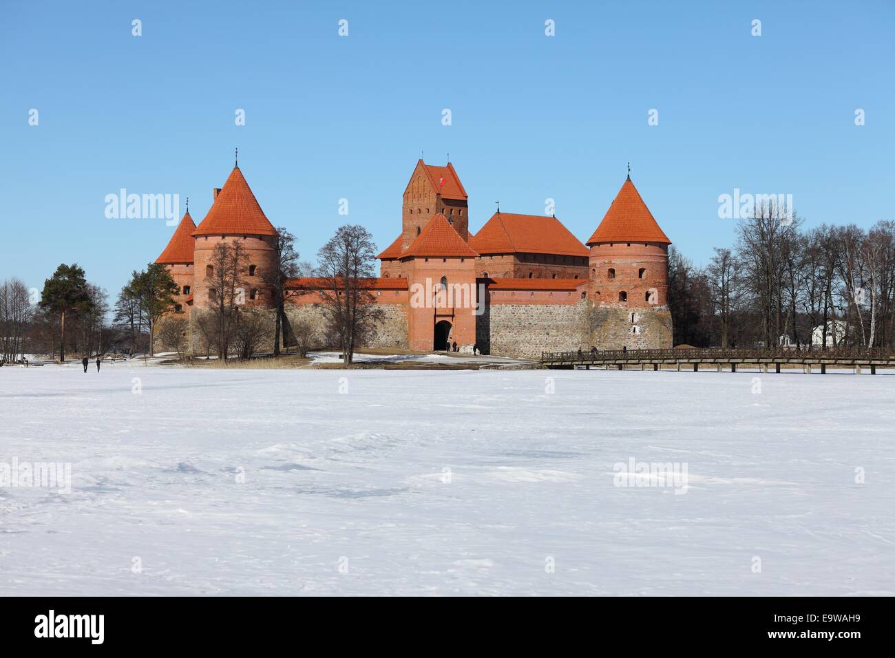 Château de Trakai Banque D'Images