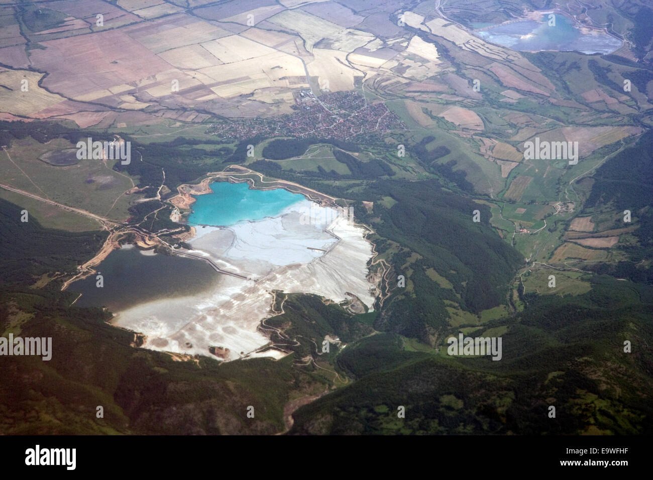 Birds Eye View. Banque D'Images