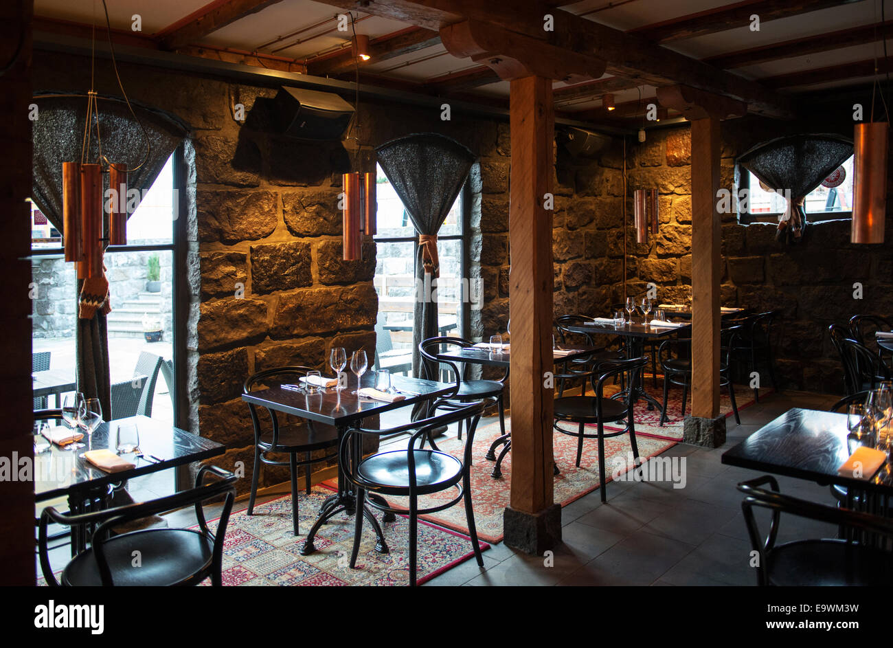 Le marché aux poissons restaurant à Reykjavik, Islande, Fiskmarkadurinn