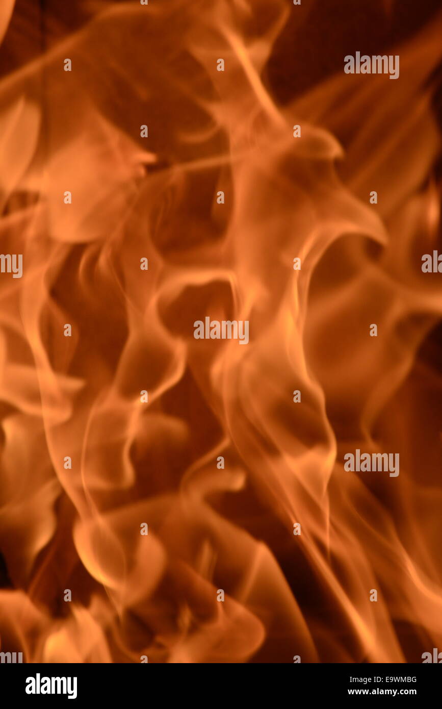 L'Autriche, le feu dans une cheminée à foyer ouvert, l'hiver, l'inspiration, Vienne Banque D'Images