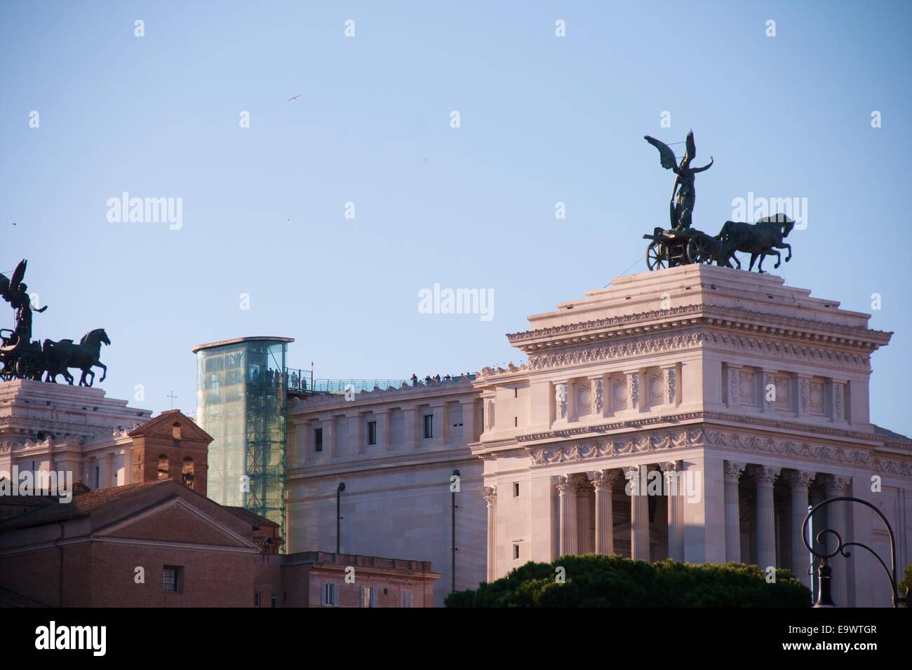 Monument de Vittorio Banque D'Images