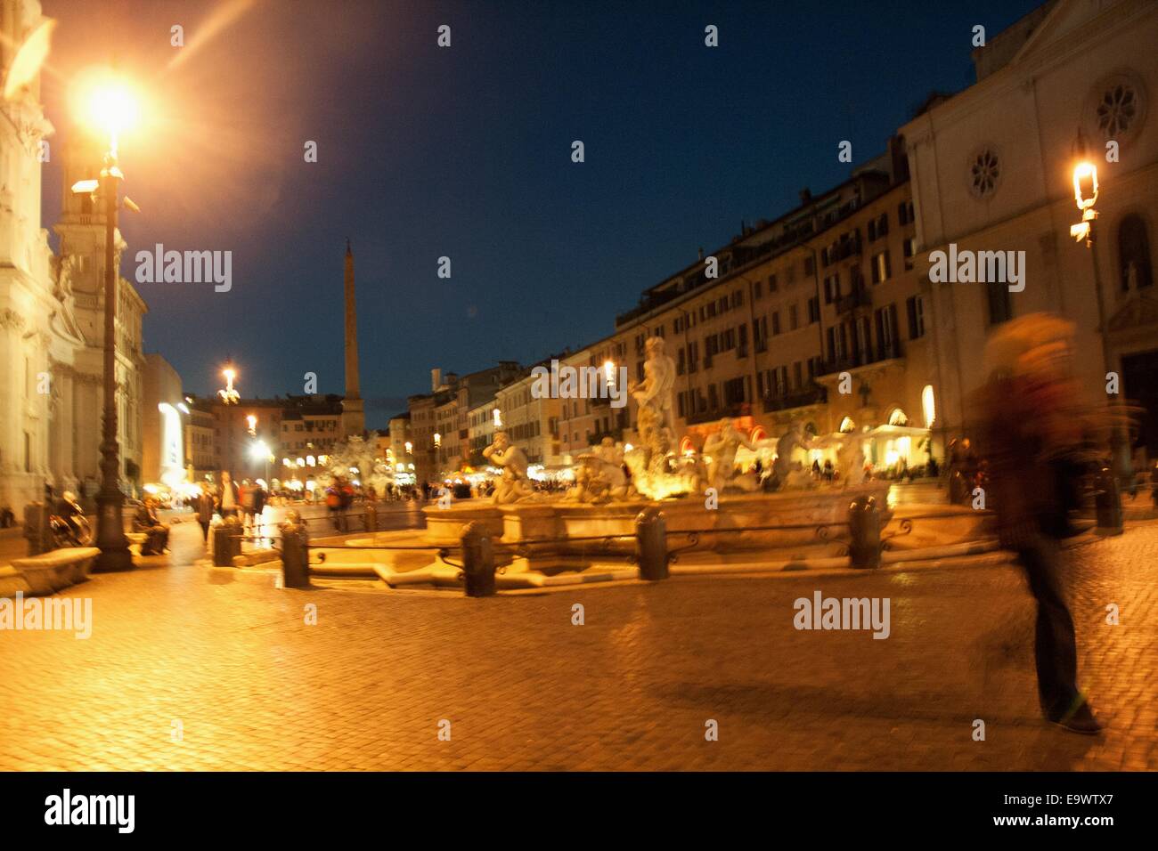 Piazza Navona Banque D'Images