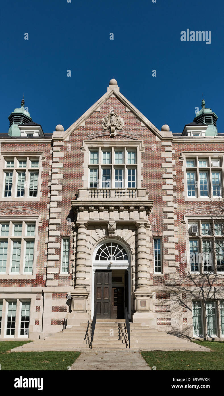 Hall Rockefeller au Collège Vassar, Poughkeepsie, New York, USA Banque D'Images