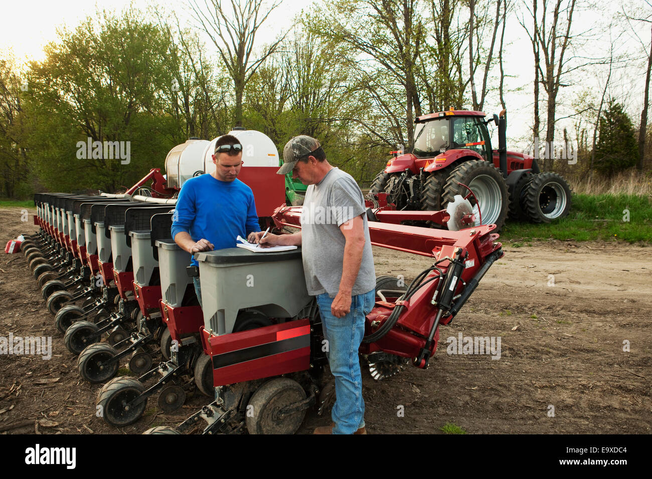 Andrew,Sacs,Ag,agricole,l'Agriculture Banque D'Images