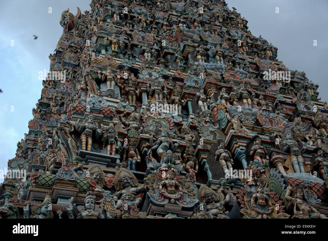 Meenakshi Amman Temple (Sri Meenakshi Temple), Madurai, Tamil Nadu, Inde, Asie Banque D'Images