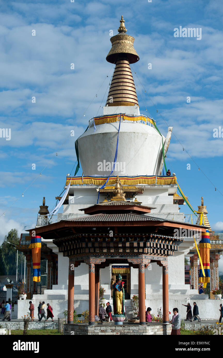 National Memorial Chorten, Thimphu, Bhoutan Banque D'Images