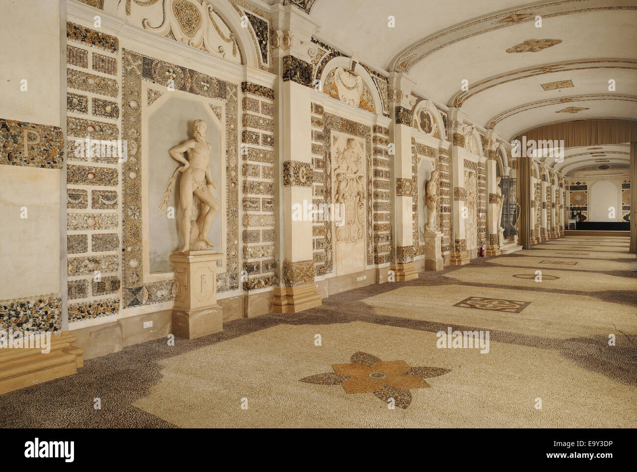 Prix coquilles, Contarini, par le célèbre architecte italien Andrea Palladio, Piazzola sul Brenta, Padoue, Vénétie, Italie Banque D'Images