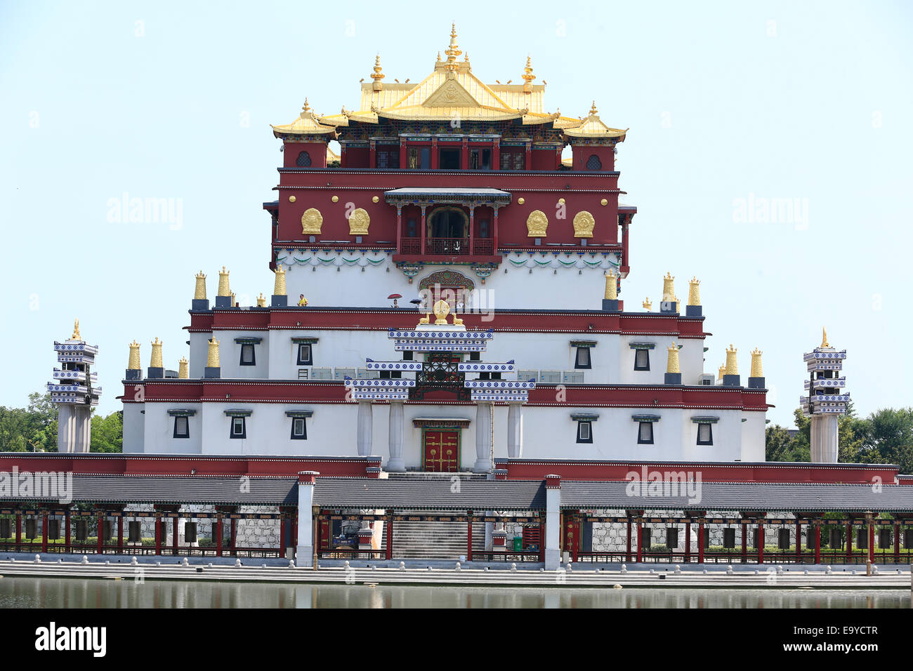 La province de Jiangsu Wuxi Lingshan cinq mandala indien - Shenyang Banque D'Images