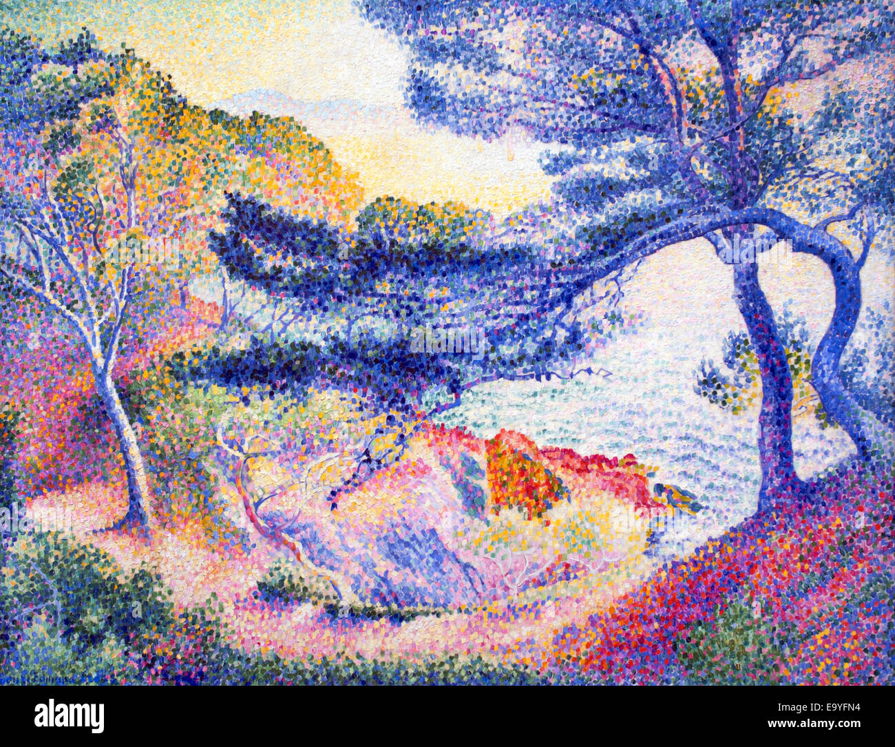 Le Cap Layet (1904) Henri Edmond CROSS (1856-1910) France Banque D'Images