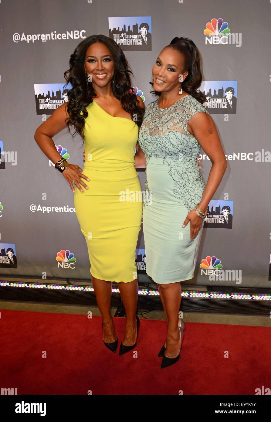 New York, NY, USA. Mar 20, 2014. Kenya Moore, Vivica A. Fox présents pour la conférence de presse de CELEBRITY APPRENTICE, Chelsea Piers, New York, NY 20 Mars, 2014. © Derek Storm/Everett Collection/Alamy Live News Banque D'Images