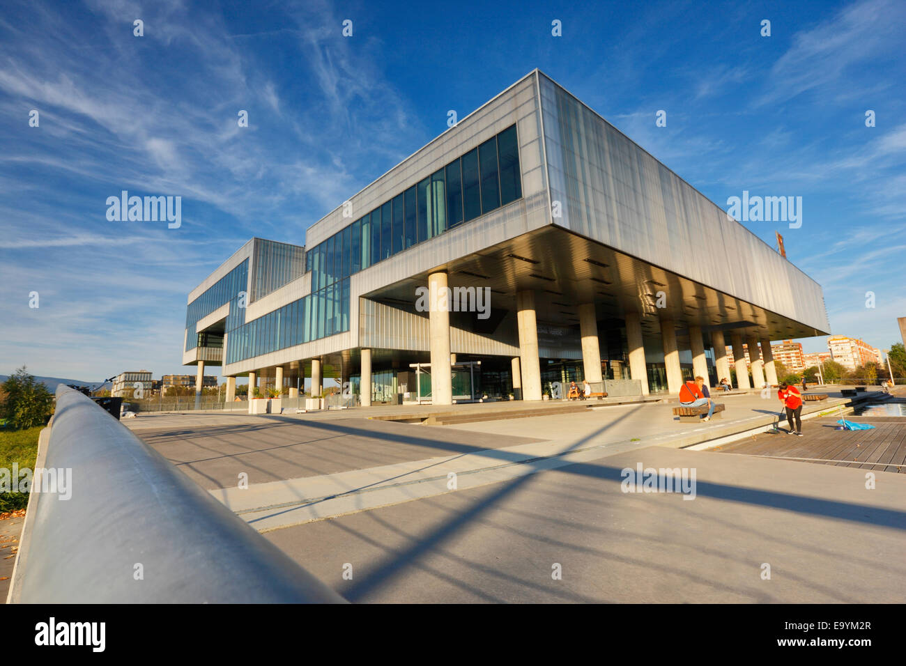 Musée d'art contemporain de Zagreb Banque D'Images