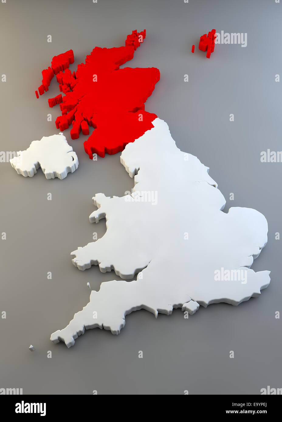 Angleterre, Ecosse, Pays de Galles et Irlande du Nord texture map Banque D'Images