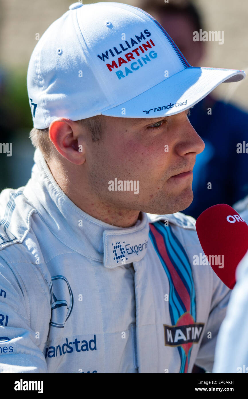 Valtteri Bottas, pilote de la Williams de Formule 1 Martini Racing team, vu  au circuit of the Americas, Austin, Texas Photo Stock - Alamy