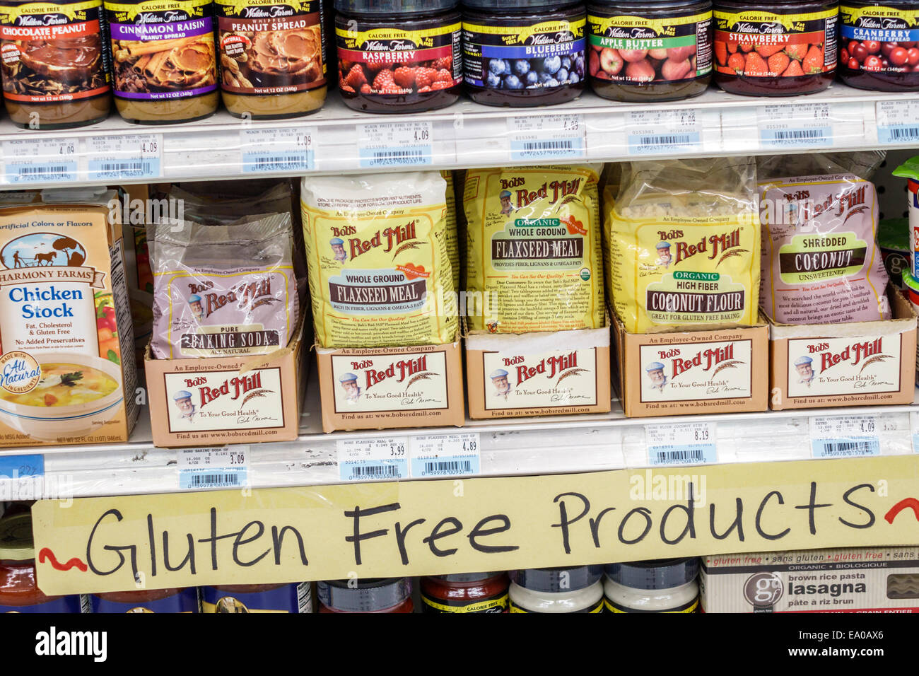Supermarche Sans Gluten Banque D Image Et Photos Alamy