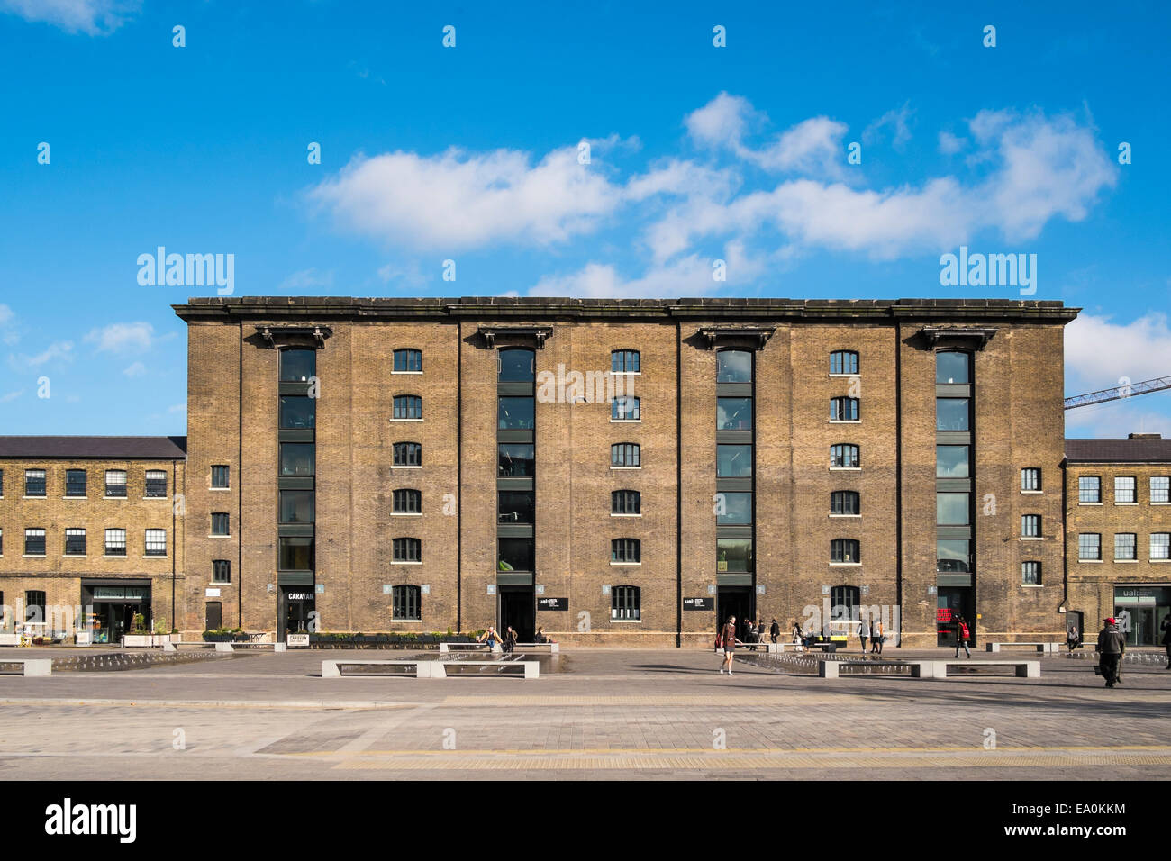 Bâtiment ancien grenier Grenier Square - Londres Banque D'Images