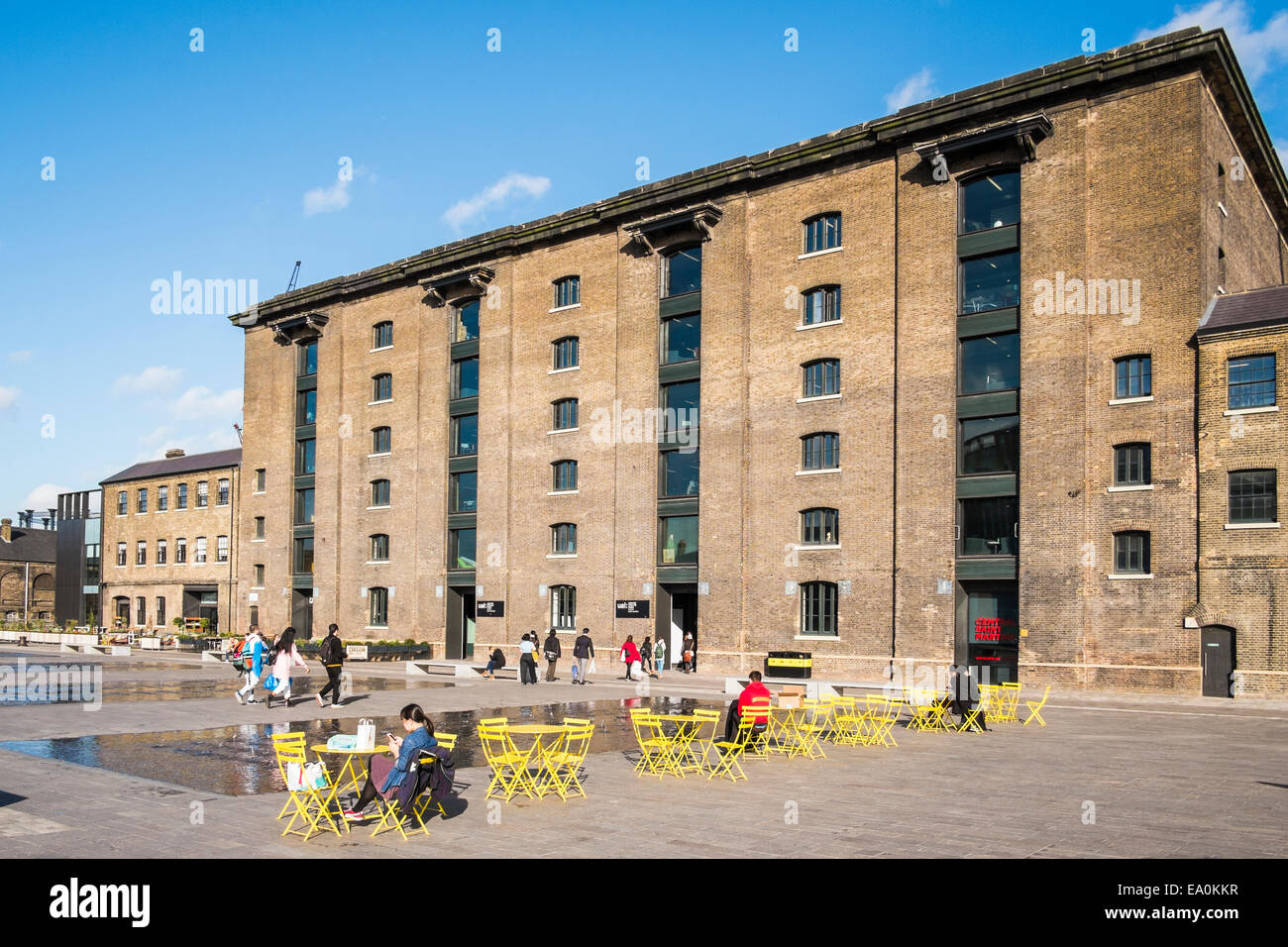 Bâtiment ancien grenier Grenier Square - Londres Banque D'Images