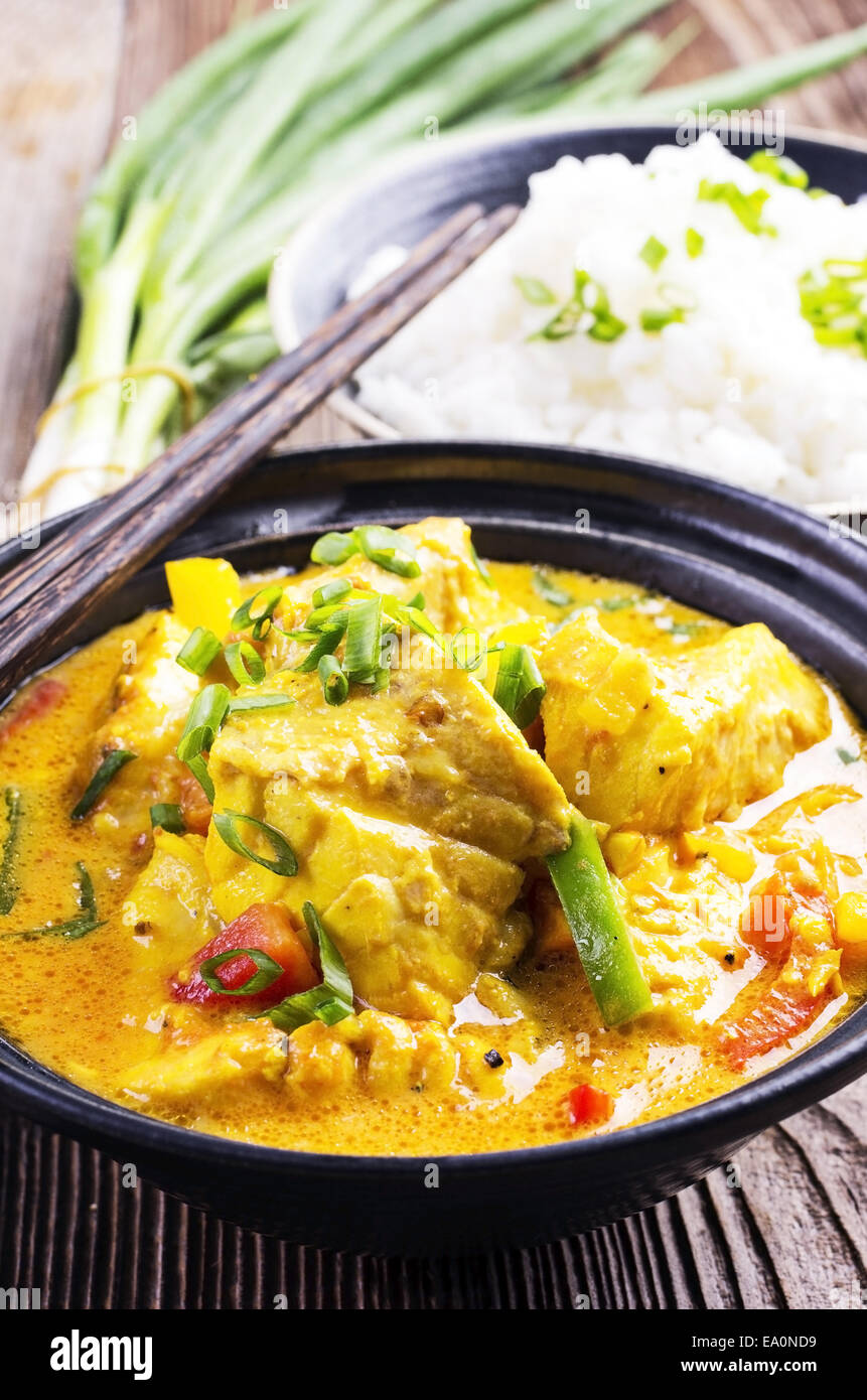 Moqueca de peixe Banque D'Images