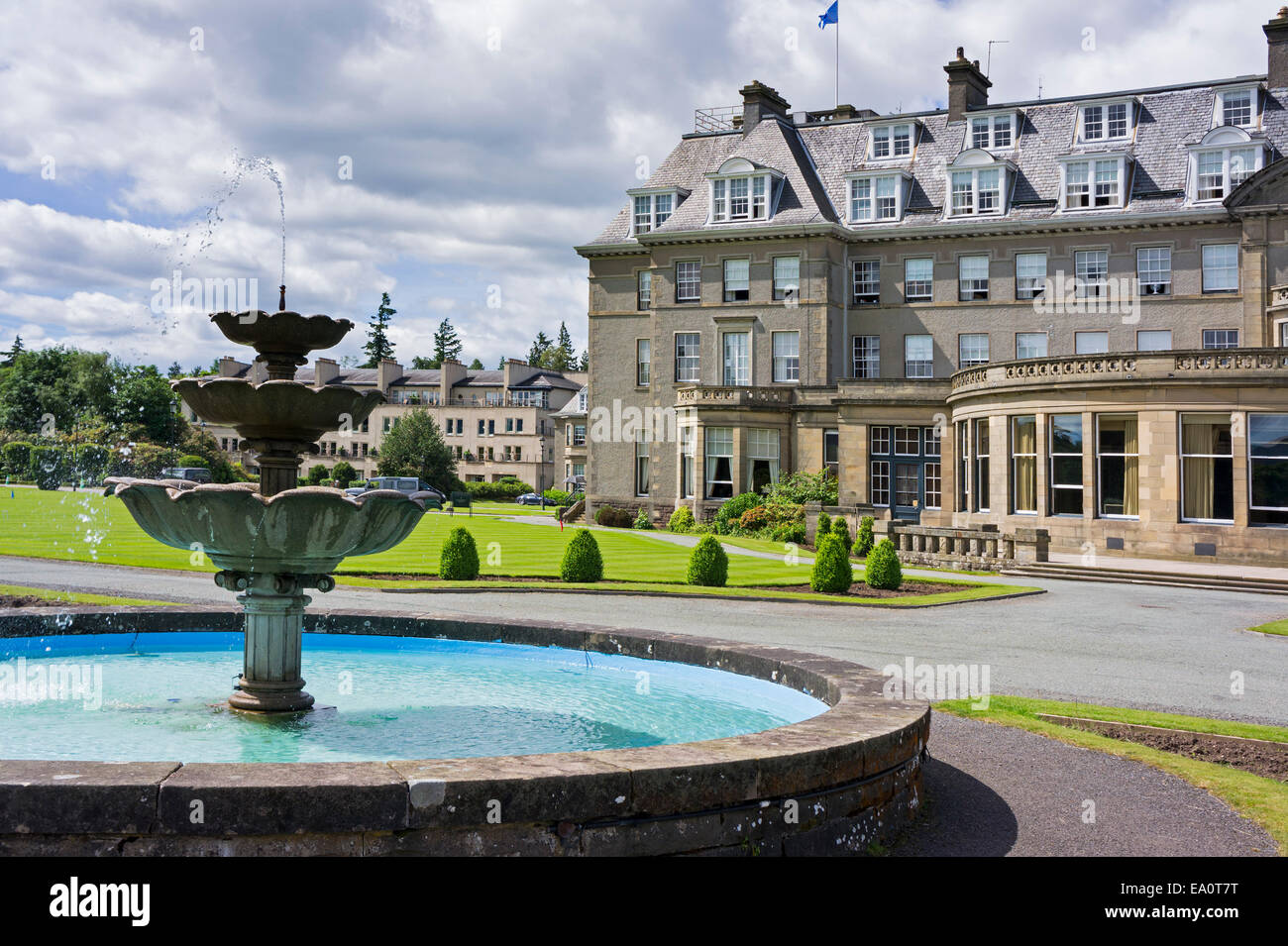 Hôtel golf Gleneagles, Écosse, Perthsire UK Banque D'Images