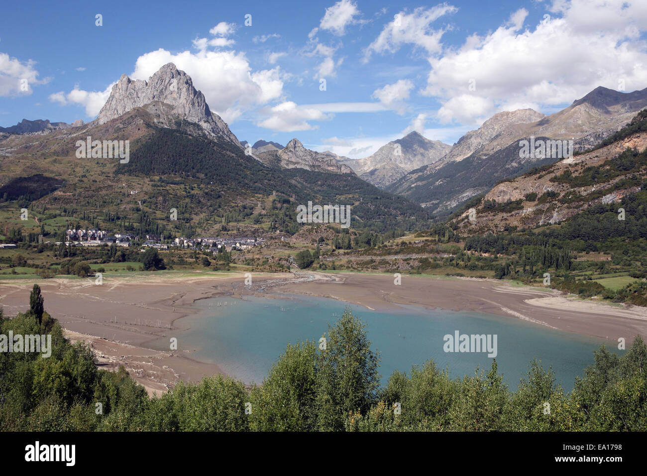 Col des Pyrénées - Callado de la Piedra del Valle San Martin Espagne Roncal Banque D'Images