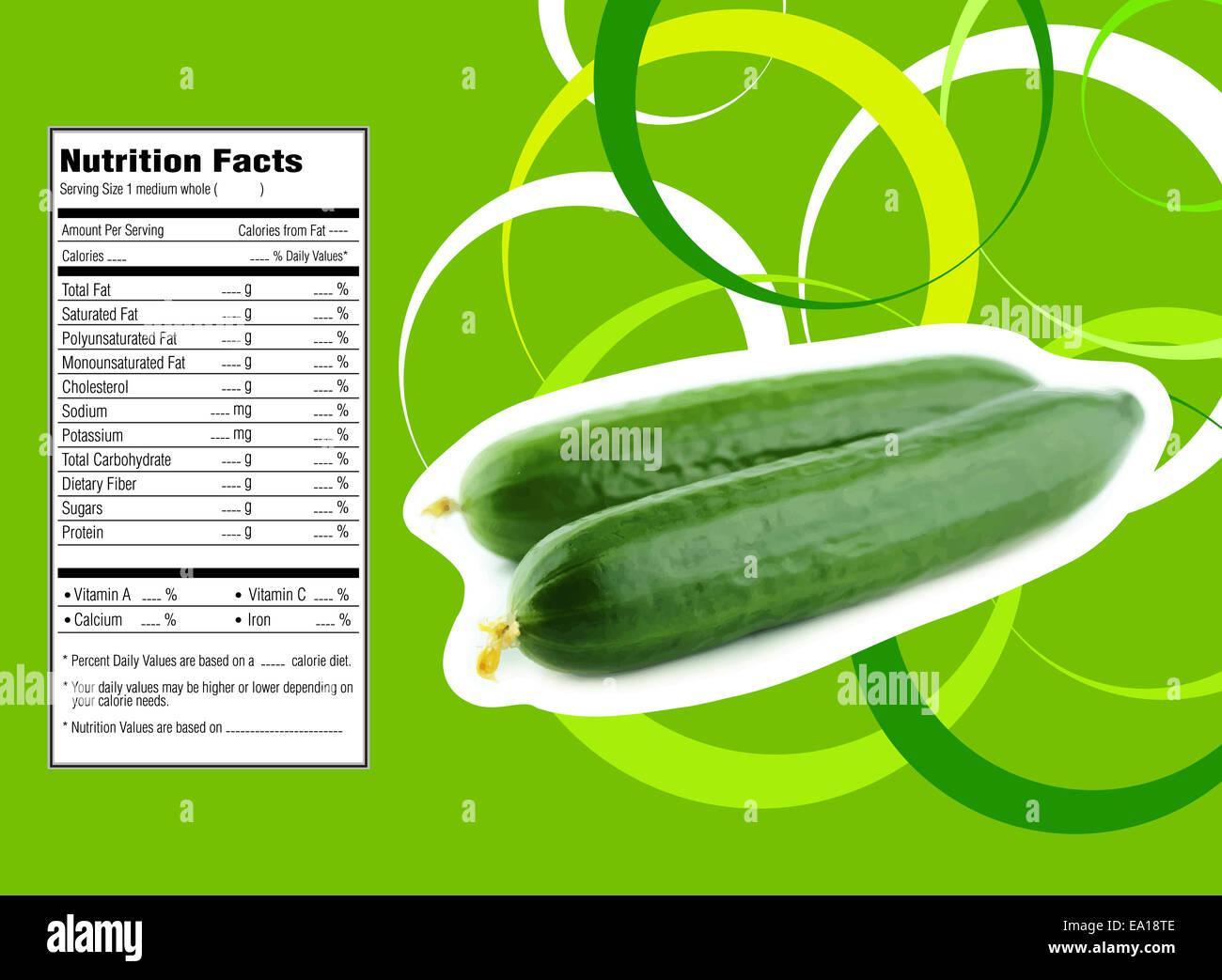 la-valeur-nutritive-de-concombre-photo-stock-alamy