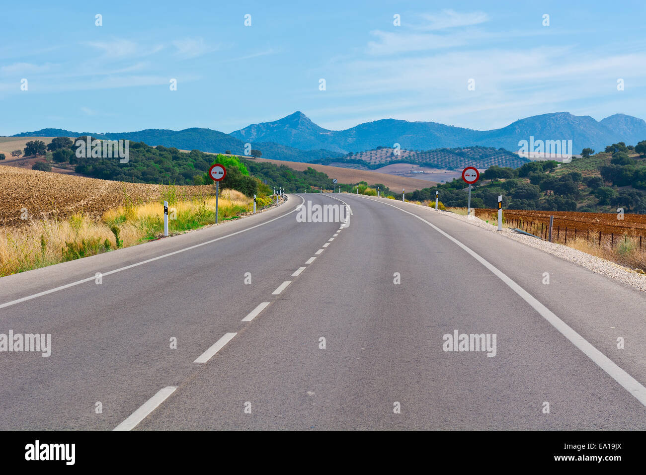 Route Banque D'Images