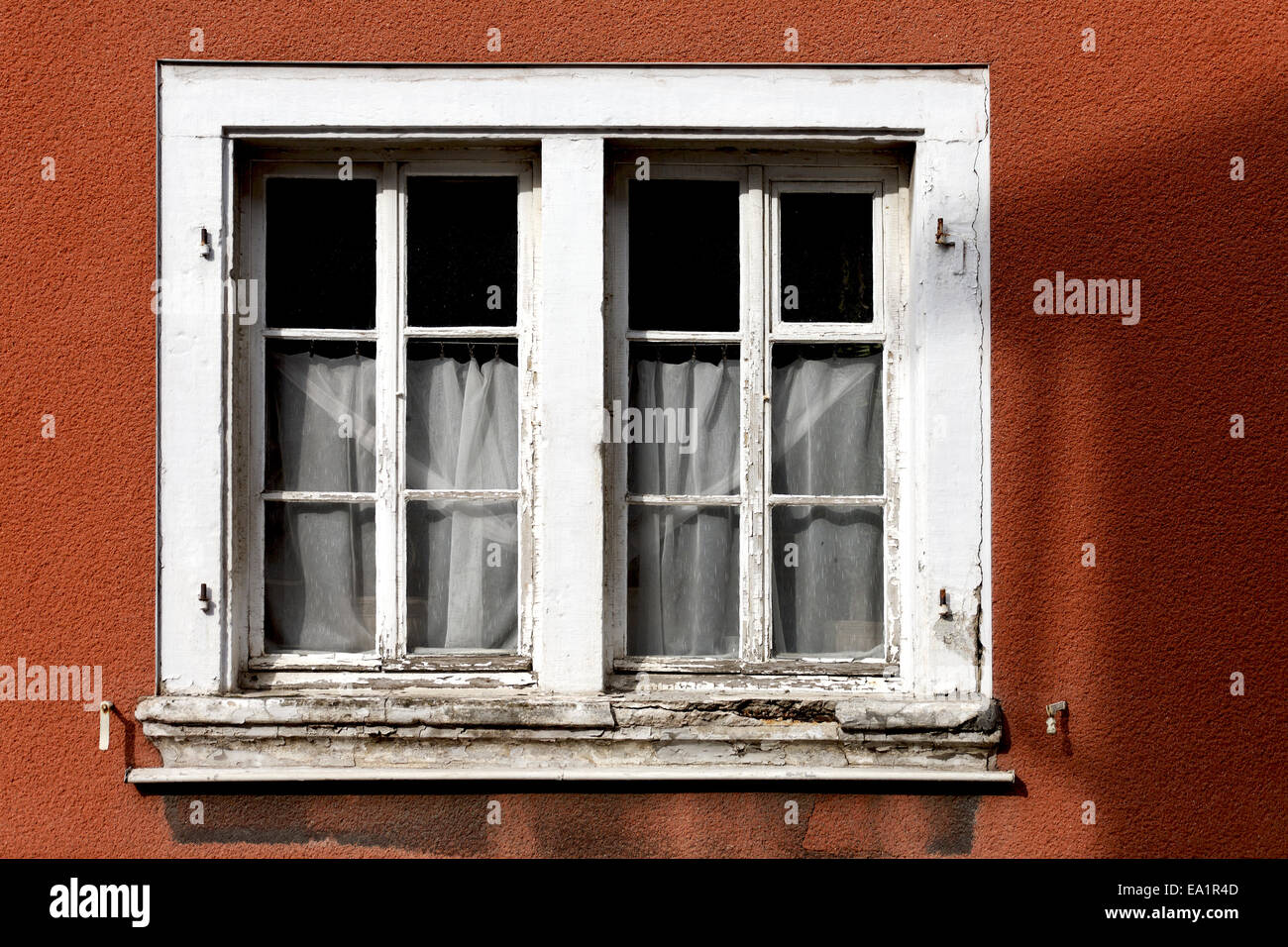 Fenêtres à guillotine Banque D'Images