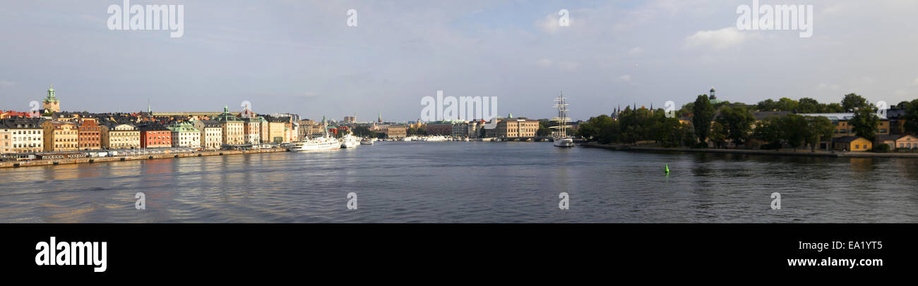 Panorama de Stockholm Banque D'Images
