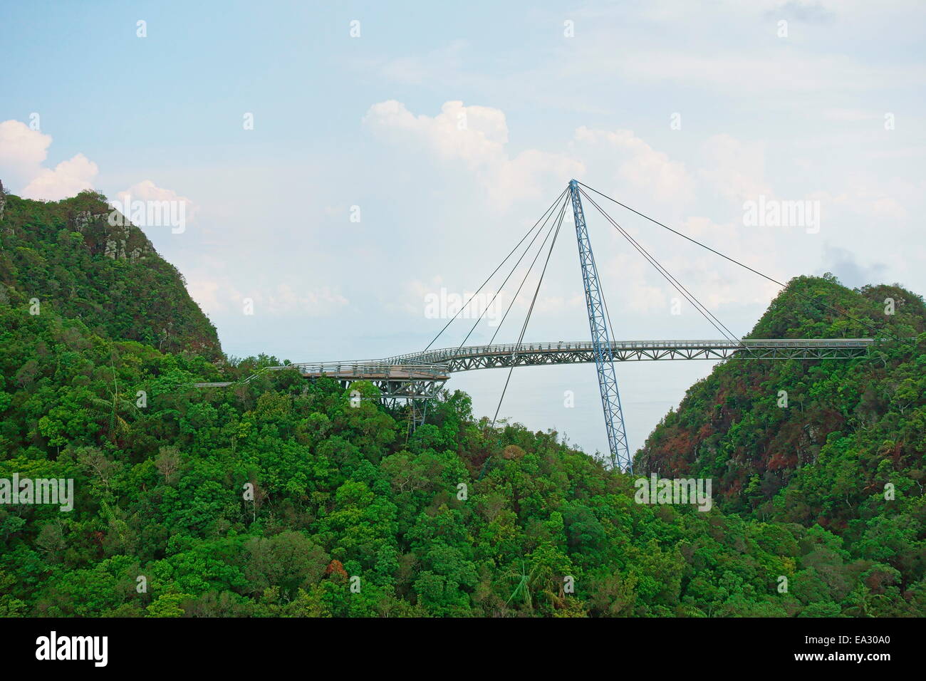 Gunung Machincang, Skywalk, Pulau Langkawi (l'île de Langkawi, Malaisie), en Asie du Sud-Est, l'Asie Banque D'Images