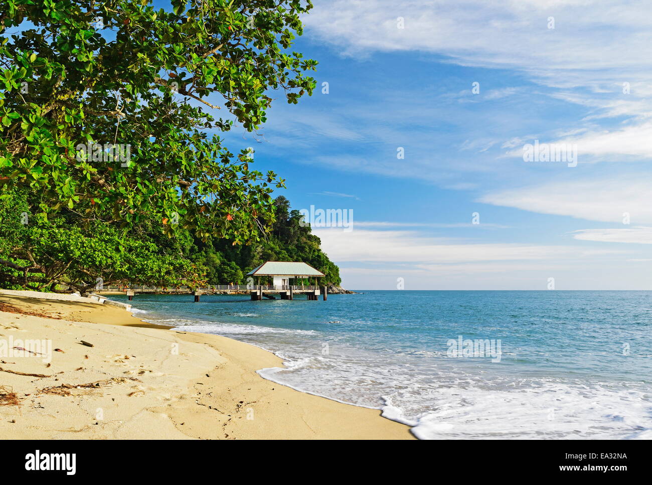 Turtle Bay, Pulau Pangkor (île de Pangkor), Perak, Malaisie, Asie du Sud, Asie Banque D'Images