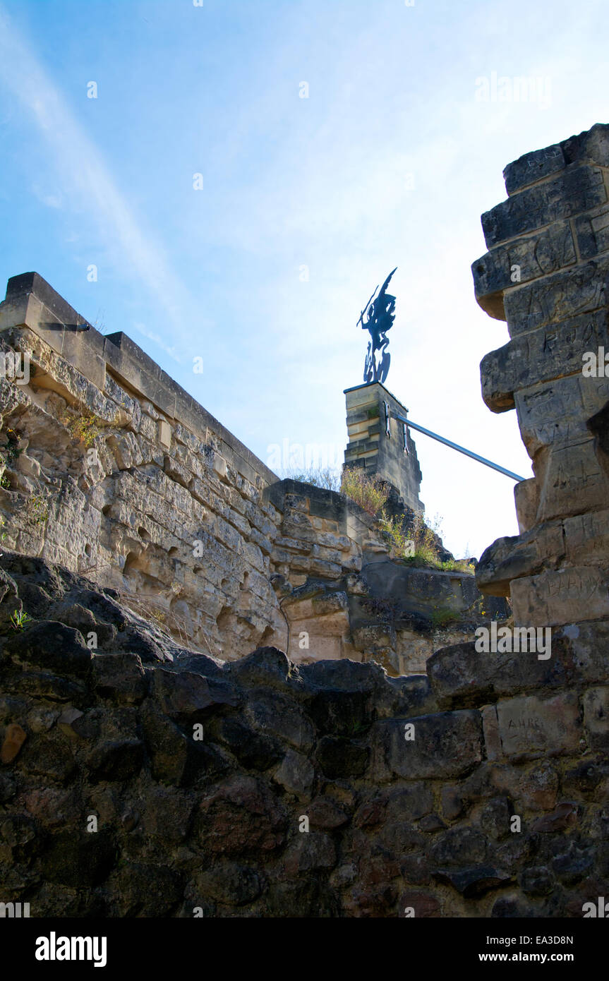 Vieux château aux Pays-Bas Banque D'Images