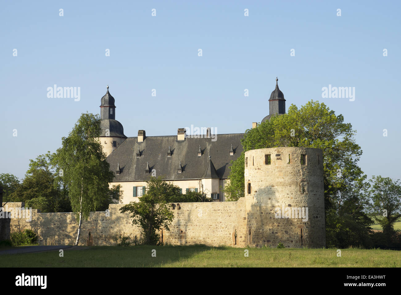 Veynau château, Euskirchen-Wisskirchen, Allemagne Banque D'Images