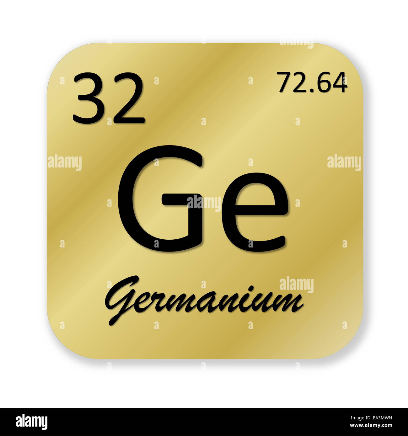 Élément Germanium Banque D'Images