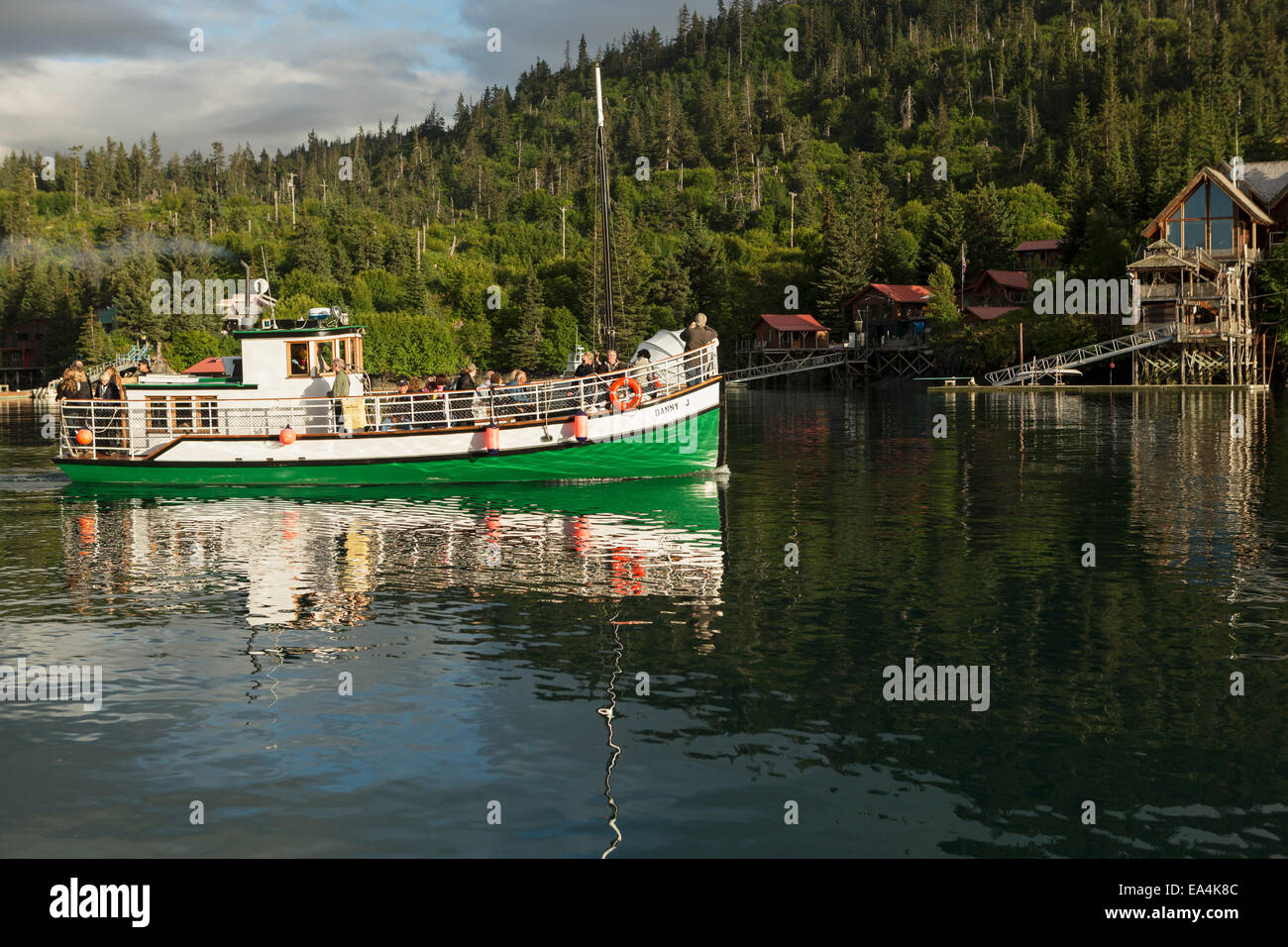 Alaska Ferry,Tourisme,Transport,Voile Banque D'Images