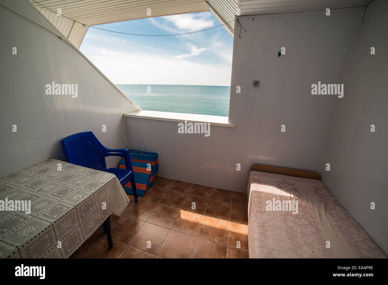Maison moderne et design d'intérieur chambre à coucher de l'hôtel Banque D'Images