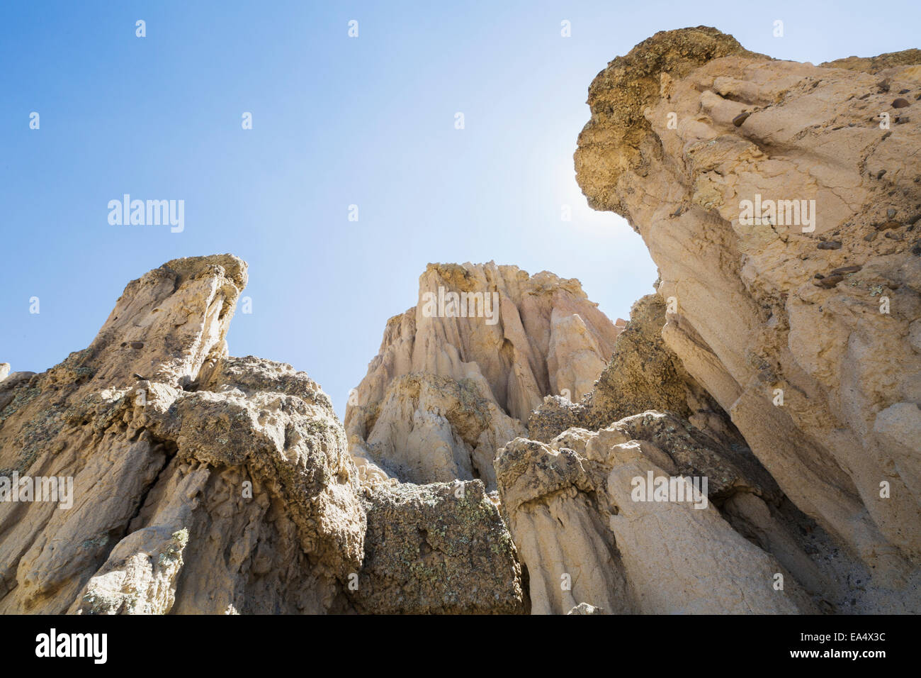 Vallée de la Lune, La Paz, Bolivie Banque D'Images