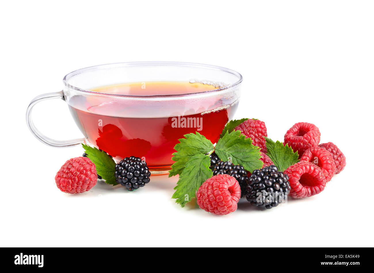 Plateau de fruits rouges Banque D'Images