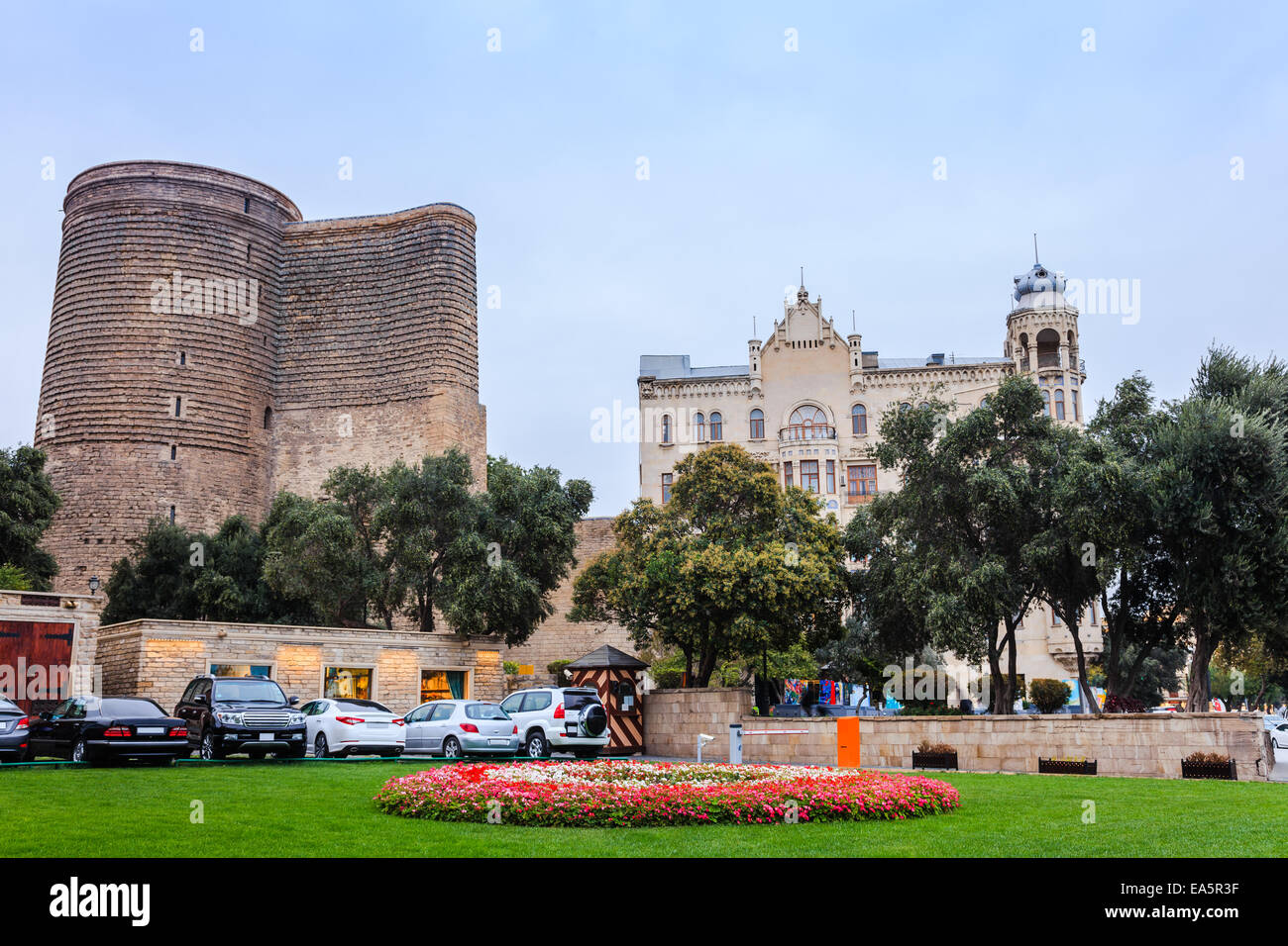 Tour à Baku, Azerbaïdjan Banque D'Images