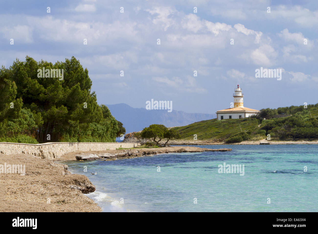 L'île de Faro Alcanada Banque D'Images