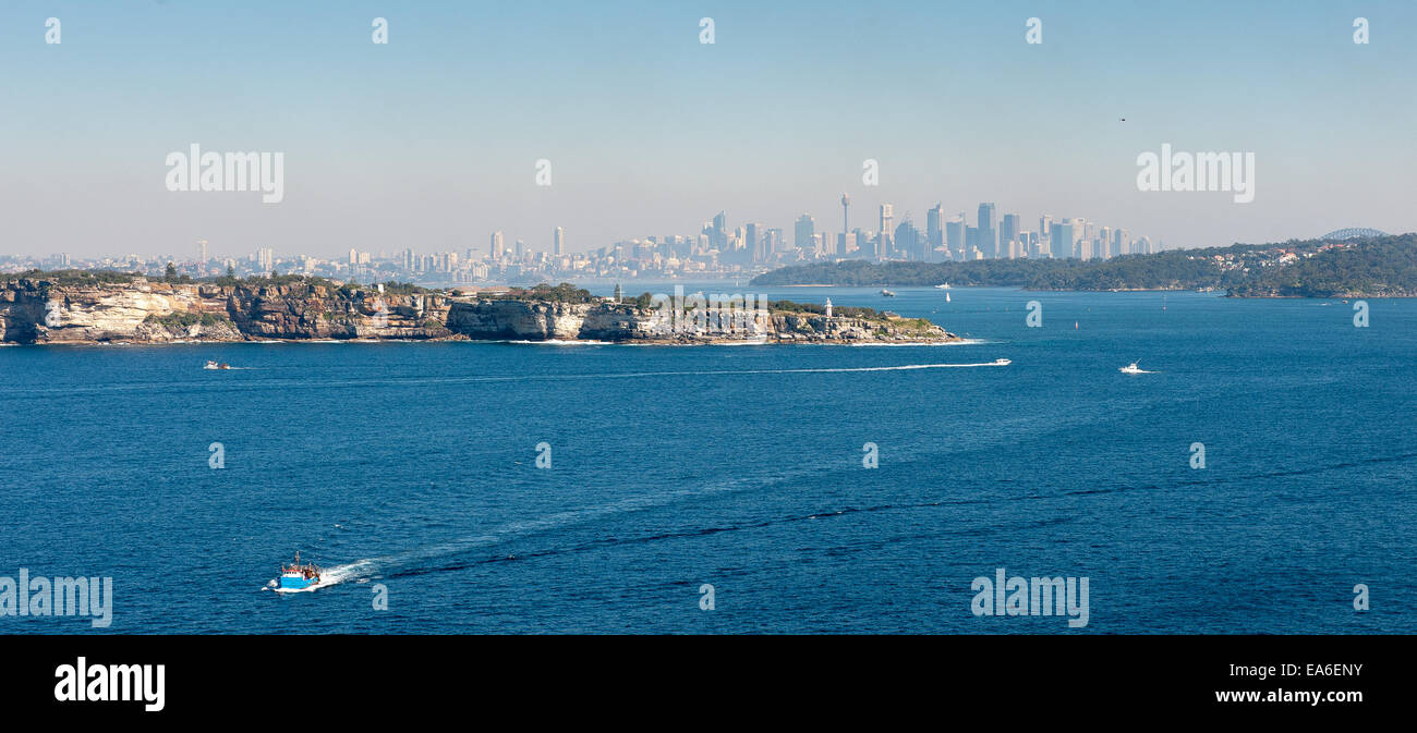 L'Australie, New South Wales, Sydney, vue du paysage urbain Banque D'Images