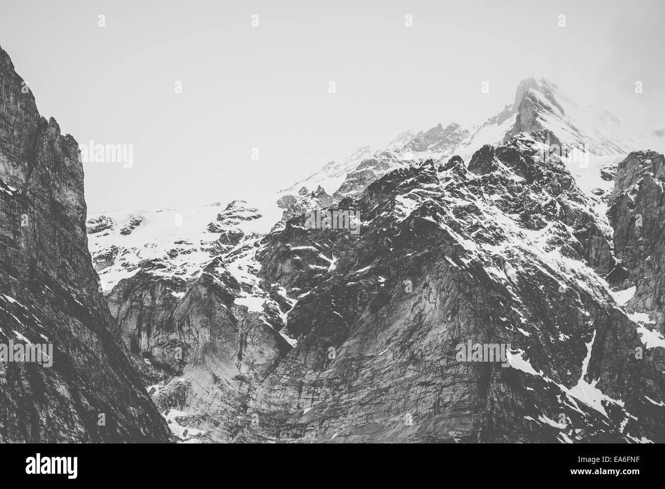 La Suisse, vue sur Grindelwald Alpes Banque D'Images