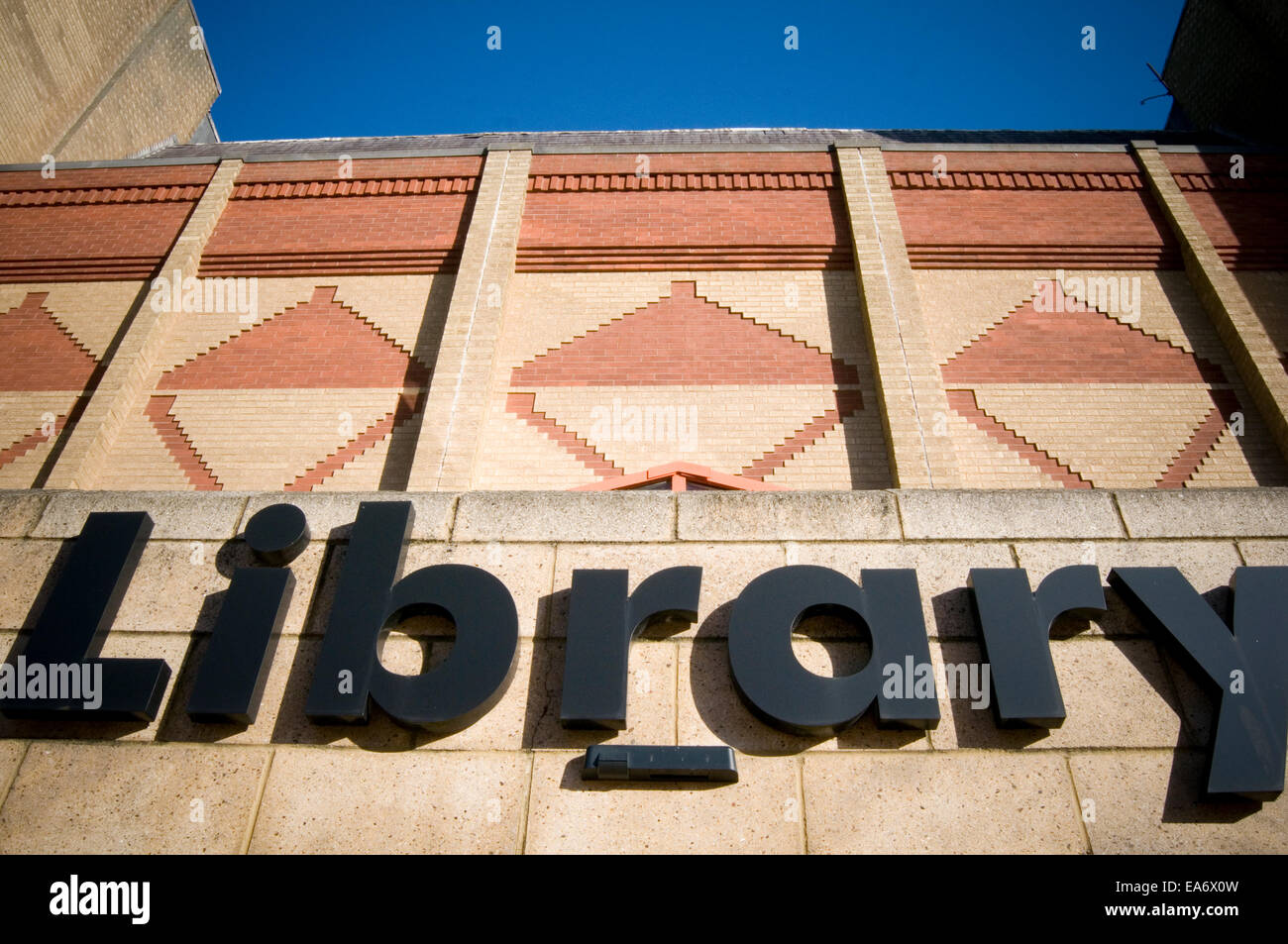 Les bibliothèques publiques Bibliothèque prêt de livres Scunthorpe uk Banque D'Images