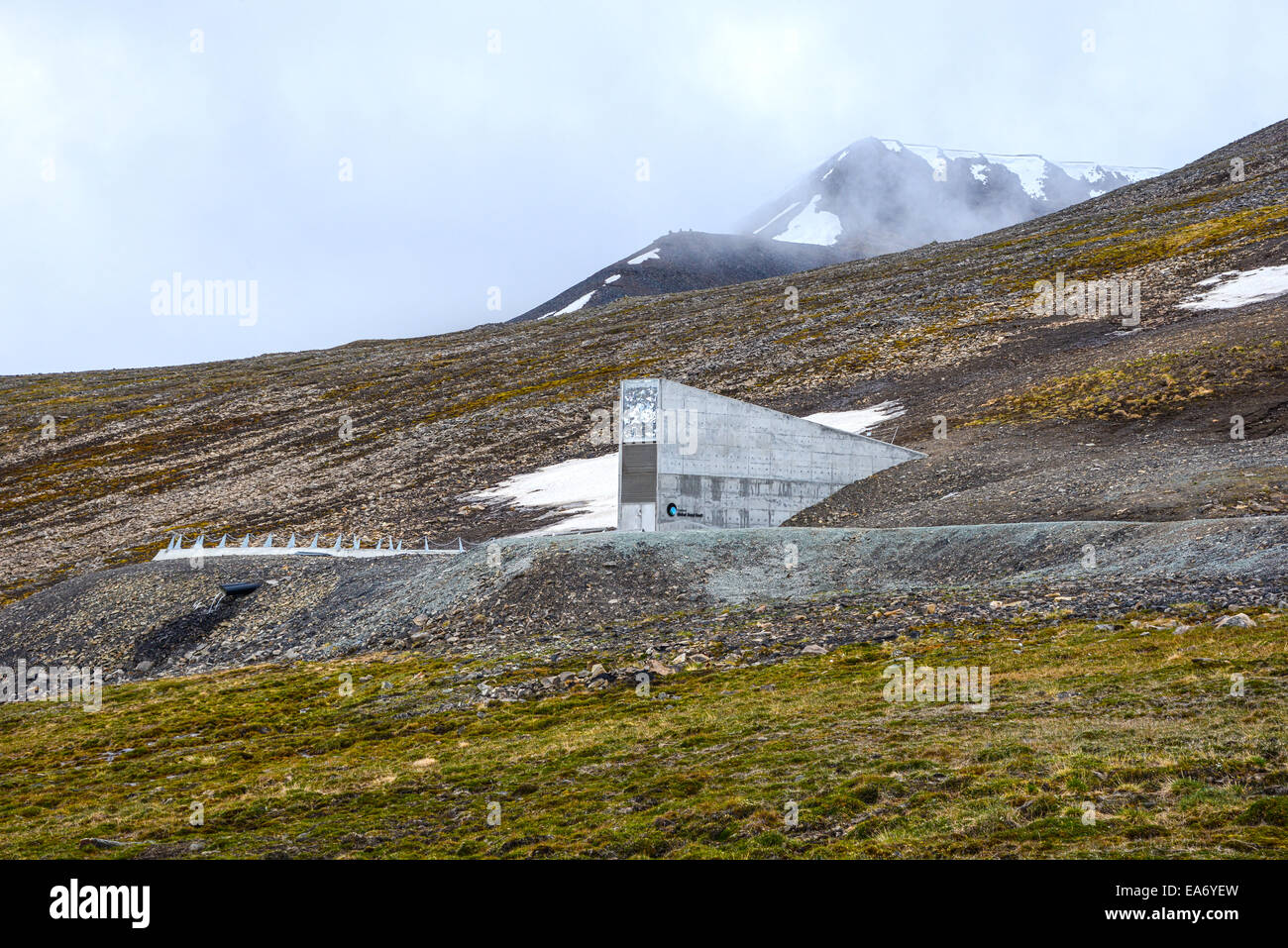 Svalbard Global Seed Vault Banque D'Images