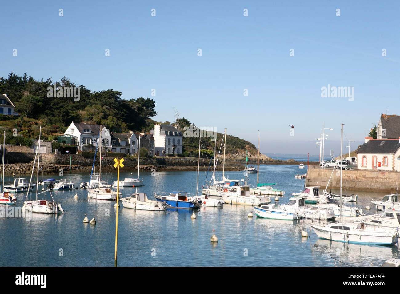 Pléneuf-Val-André (Breton : Pleneg-Nantraezh Ploenoec, Gallo :) est une commune française, située dans le département des Côtes-d'Armor Bretagne France Banque D'Images