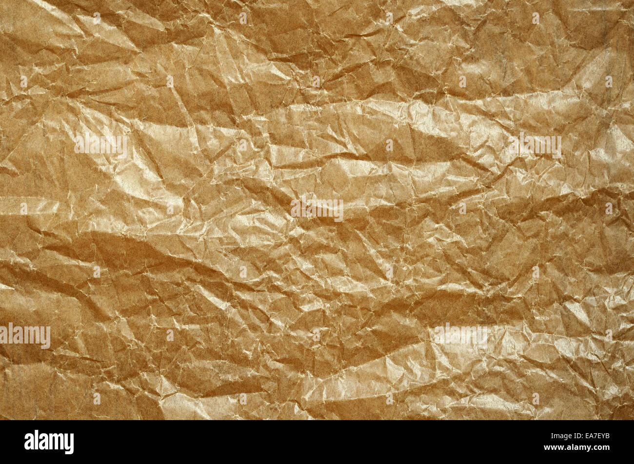 Pour le fond du papier sulfurisé froissé Banque D'Images